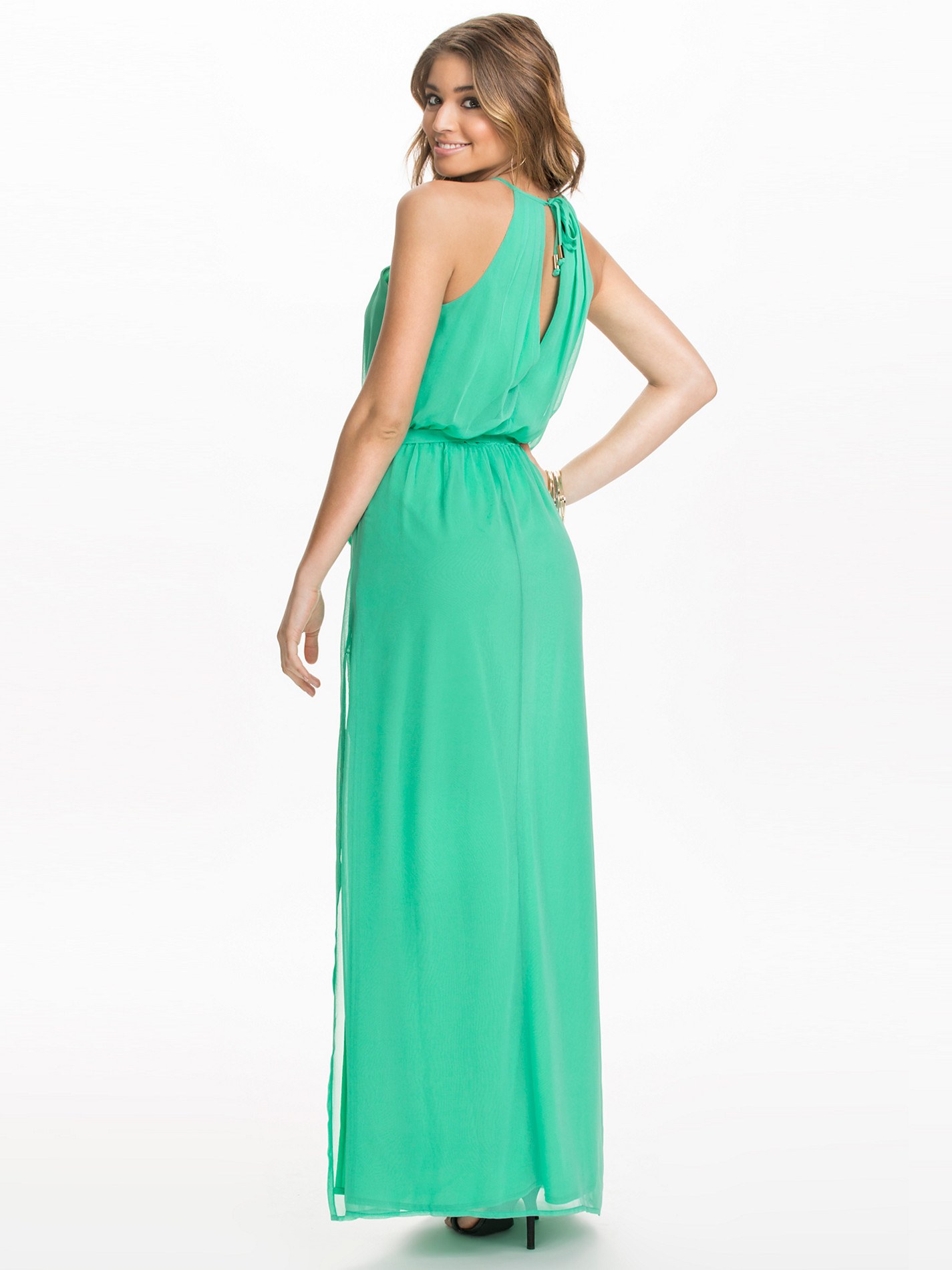 Elegant Green Dress – The Crane